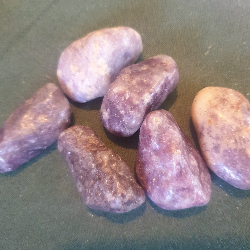 Lepidolite Large Tumble